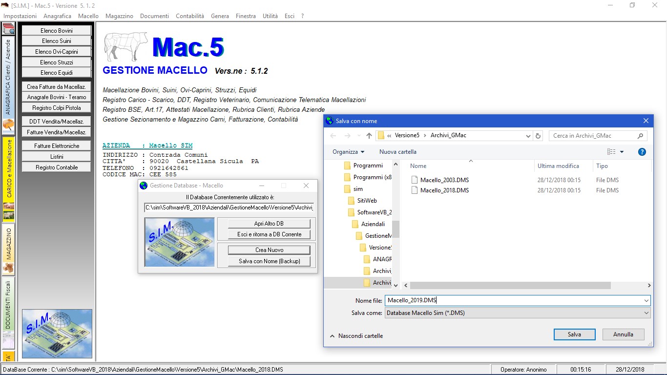 Mac.5 - Gestione Macello